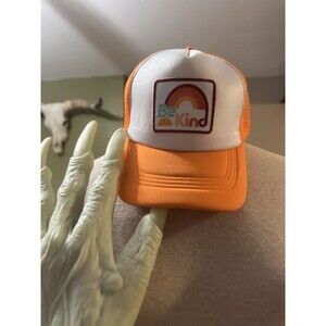 Be Kind, Mesh, Bright, Orange, Rainbow, Trucker Hat, Snapback